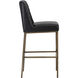 Leighland 42 inch Coal Black Barstool